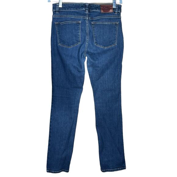 LRL Lauren Ralph Lauren Women’s Straight Leg Dark Wash Jeans with Stretch size 6 - Picture 4 of 13